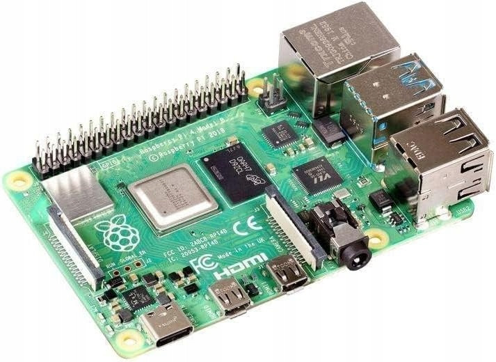 Mikropočítač Raspberry Pi 4 Model B Wifi Dualband Bluetooth 4GB Ram 1,5GHZ