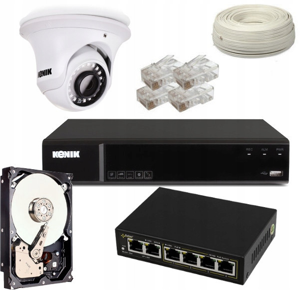 Ip Monitorovací Sada 1 Kamera 1080P