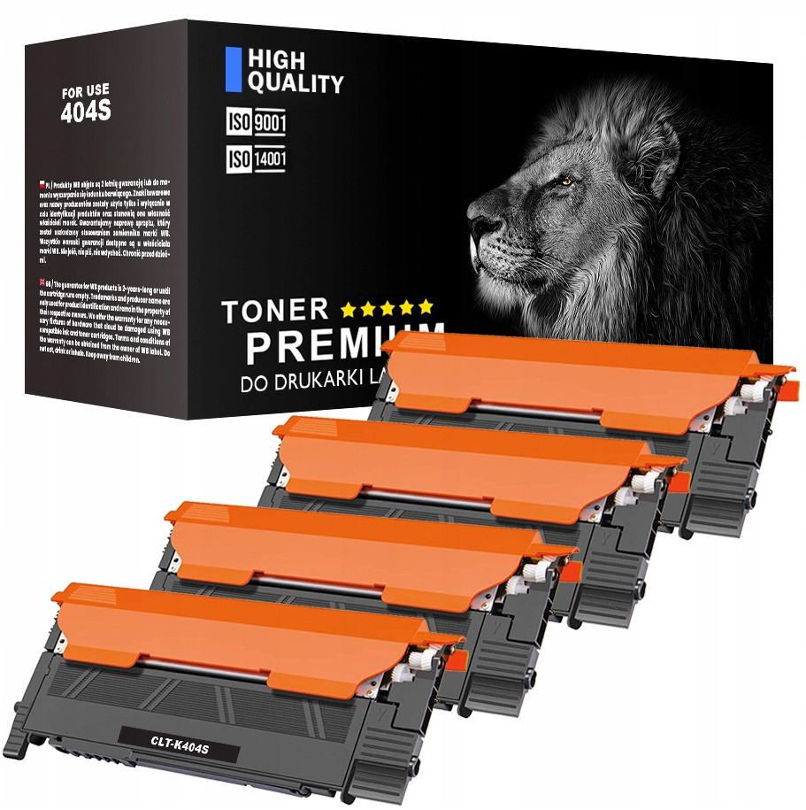 4x Toner pro Samsung C430W C480W C480FW CLT-K404S