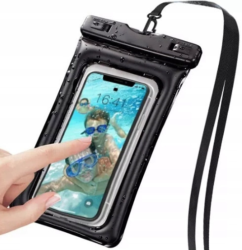 Voděodolné Pouzdro na telefon Bazén Pláž do vody 22,5 x 12cm 1112X