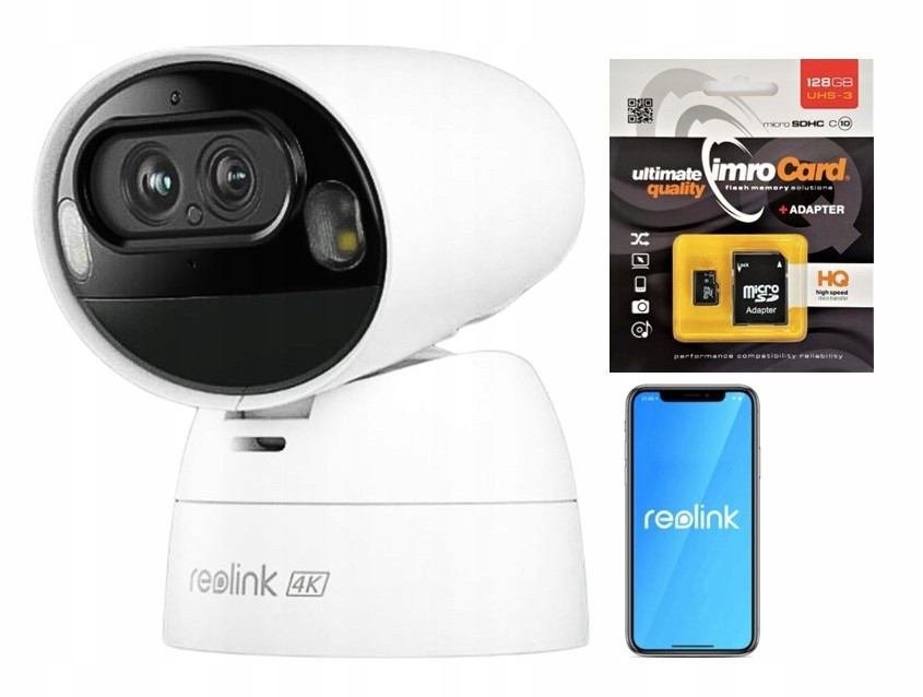 Kamera Reolink Argus Series B730 8MP akumulátor WiFi sledování Zoom