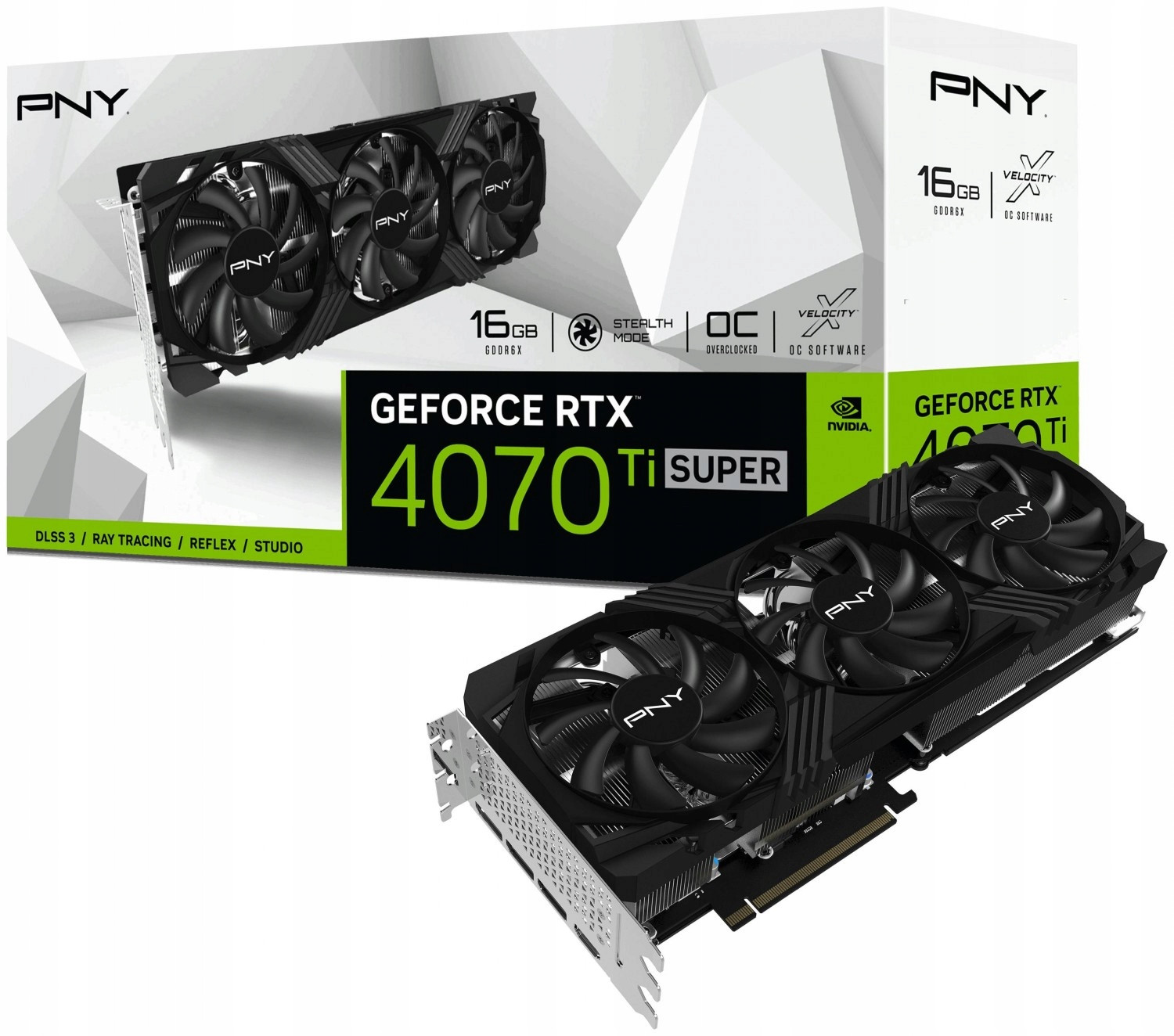 Grafická karta Pny Rtx 4070Ti Verto Oc 16GB