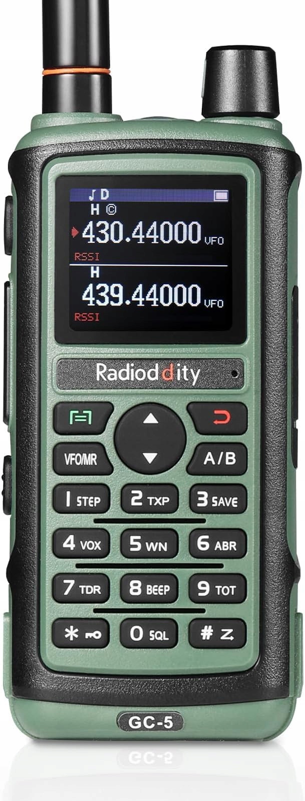 Vysílačka Radiotelefon 1800 Mah Dtmf Vox Dvoupásmová Radioddity GC-5