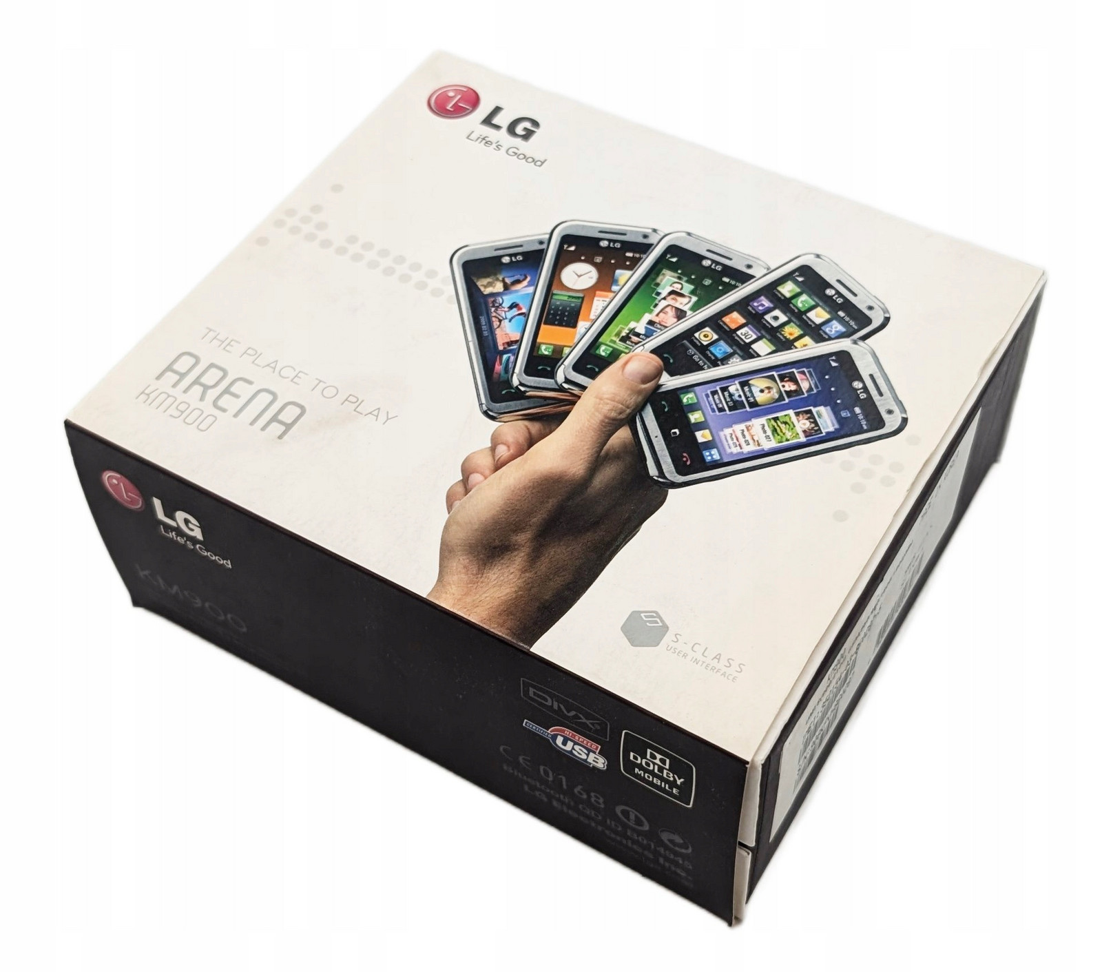 Lg KM900 Arena 128 Mb 8GB Stříbrná Klasika Nová