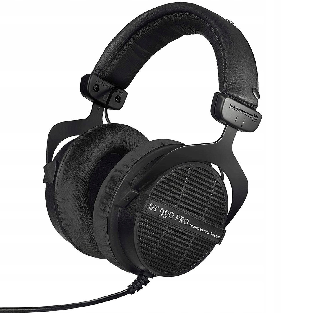 Beyerdynamic Dt 990 Pro 80 Ohm Black Limited Edition Studiová sluchátka o