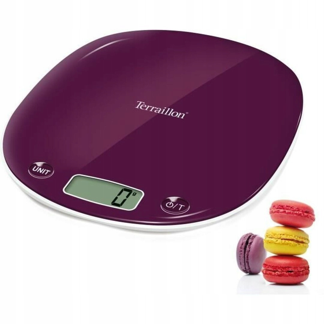 Kuchyňské váhy Terraillon Macaron Purpura 5 kg