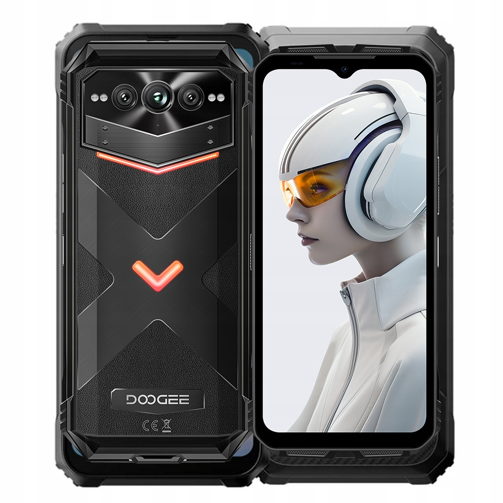 Doogee V Max Plus 5G 16+20/512 Gb, 22000mAh, černý