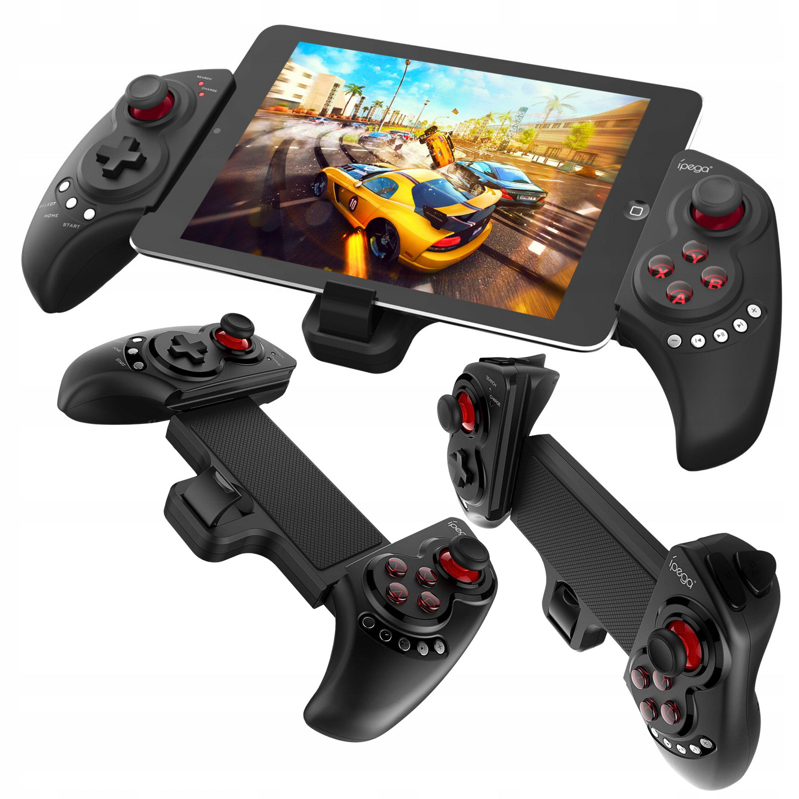 Bezdrátový ovladač Gamepad Ipega Pg-9023s S držákem na telefon Pc