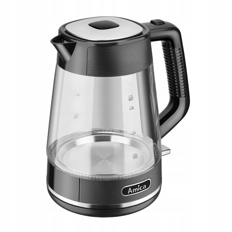 Rychlovarná konvice Amica Kf 4050G 2200 W 1,7 l černá