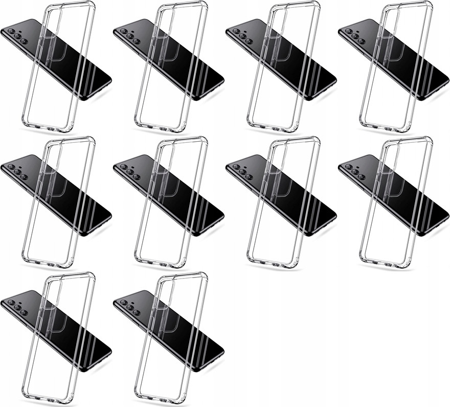 10x Pouzdro Průhledné Samsung Galaxy A13 5G/ A04s