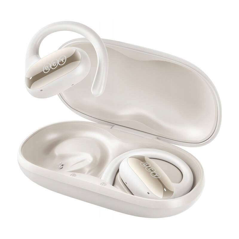 Sluchátka Qcy T30 Crossky GTR2 (bílá)