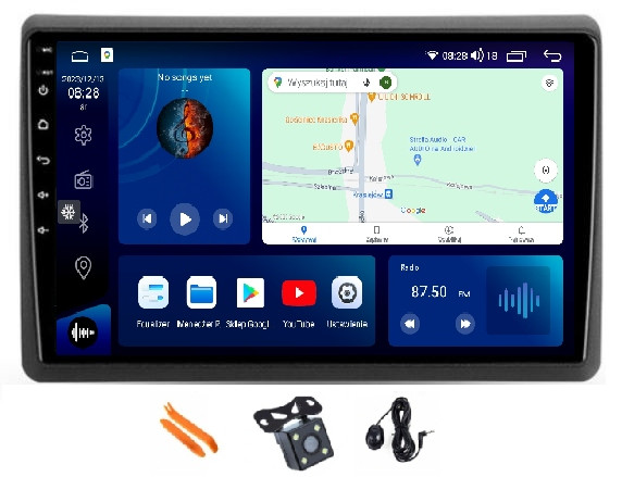 Radio Android Navigace Qled Carplay Renault Trafic 2 Opel Vivaro A 01-10