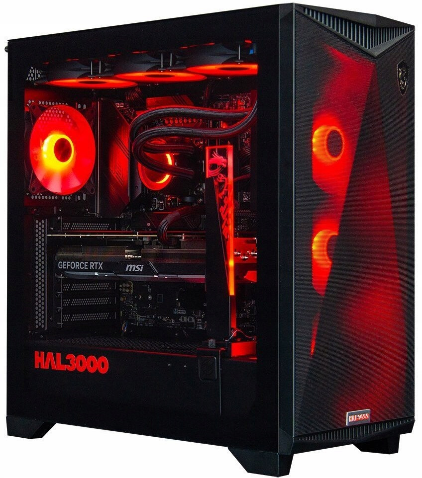 HAL3000 Alfa Gamer (rtx 4080 Super), černá