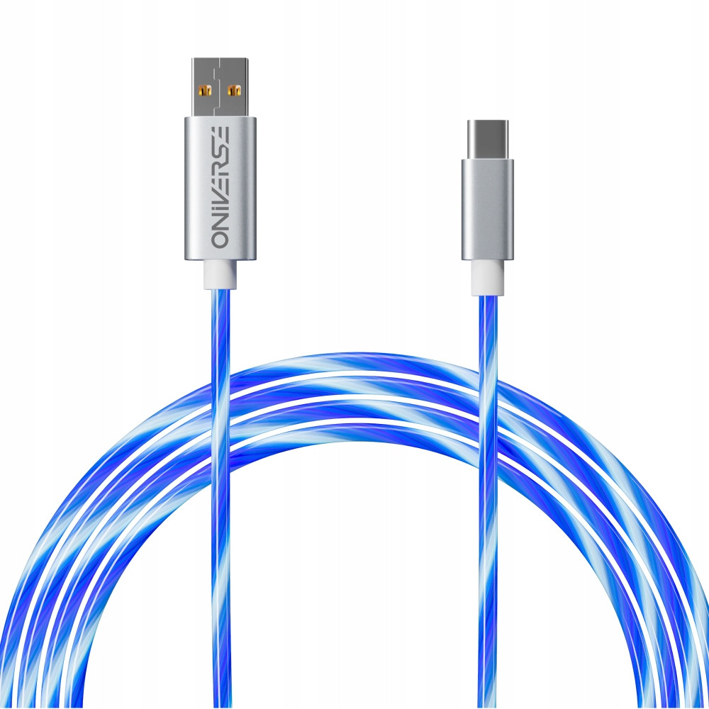 Kabel Oniverse Led Rapid Charge Usb-a Usb-c