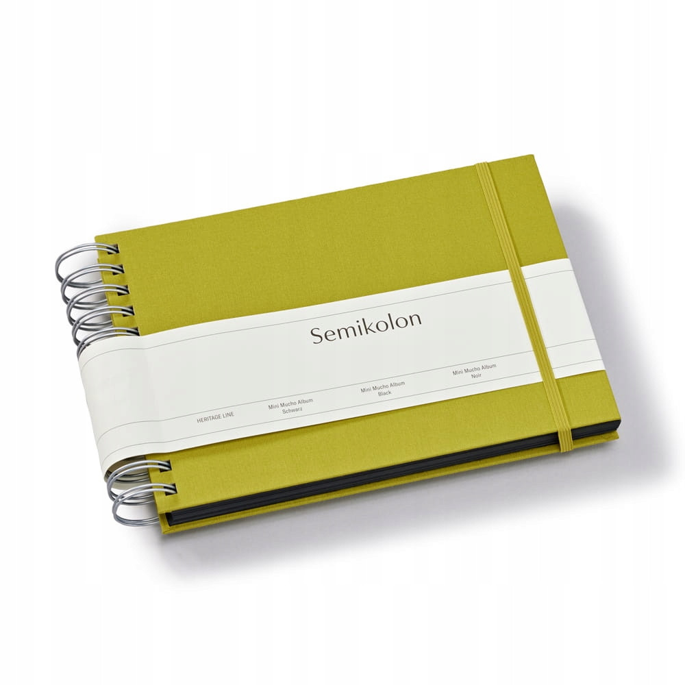 Album Semikolon Mini Mucho černé listy, matcha