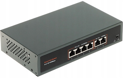 Switch Poe APTI-POE0402-60W-ECO 4-PORTOVÝ