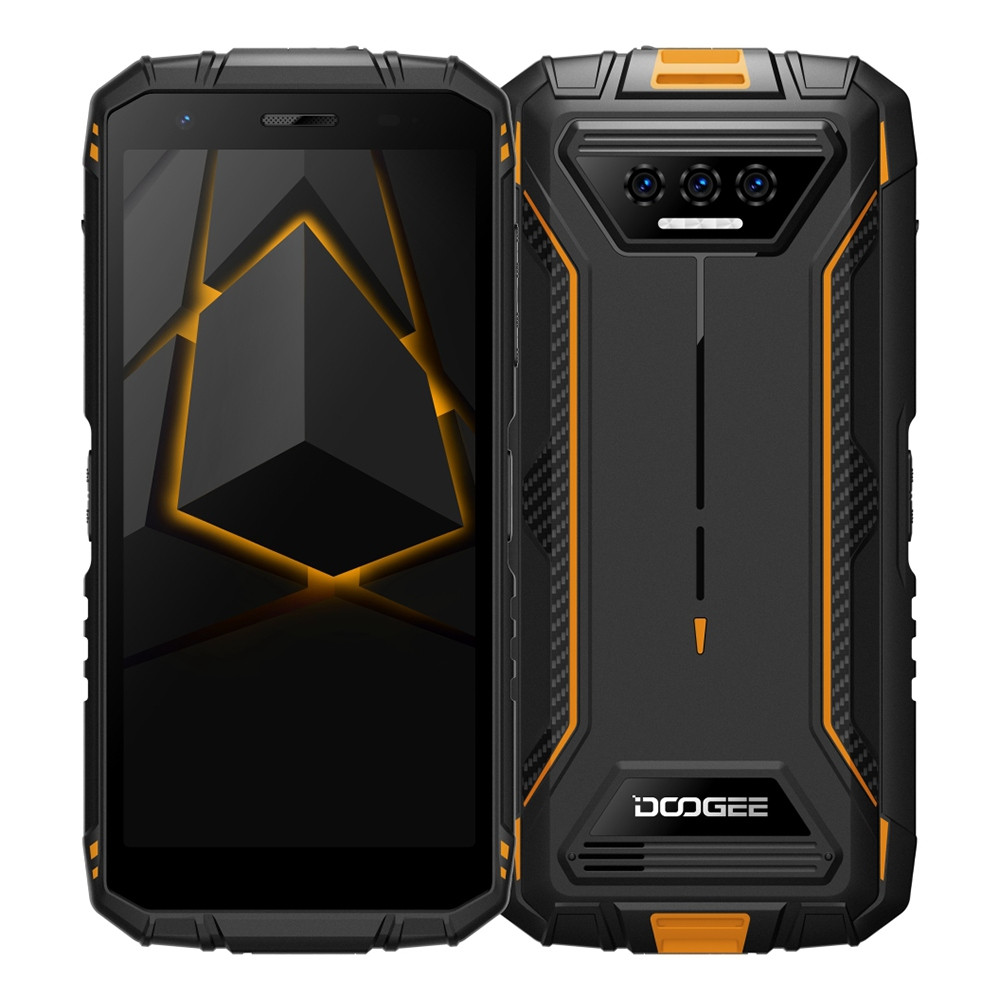 Doogee S41T 4/64 Gb, 6300 mAh, oranžová