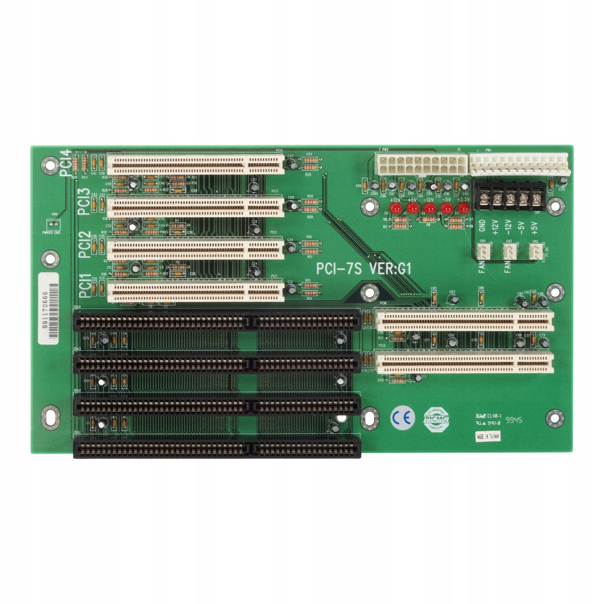 Vectra Backpalne Riser PCI-7S VER:G1 6x Pci 3x Isa