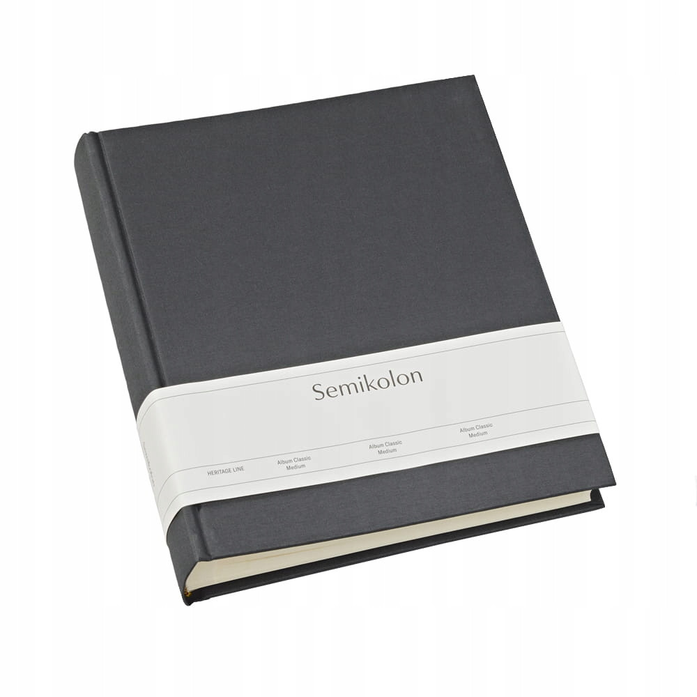 Album Semikolon Classic Medium, krémové kartičky, lava stone