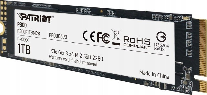 Ssd disk P300 1TB M.2 PCIe Gen 3 x4 2100/1650