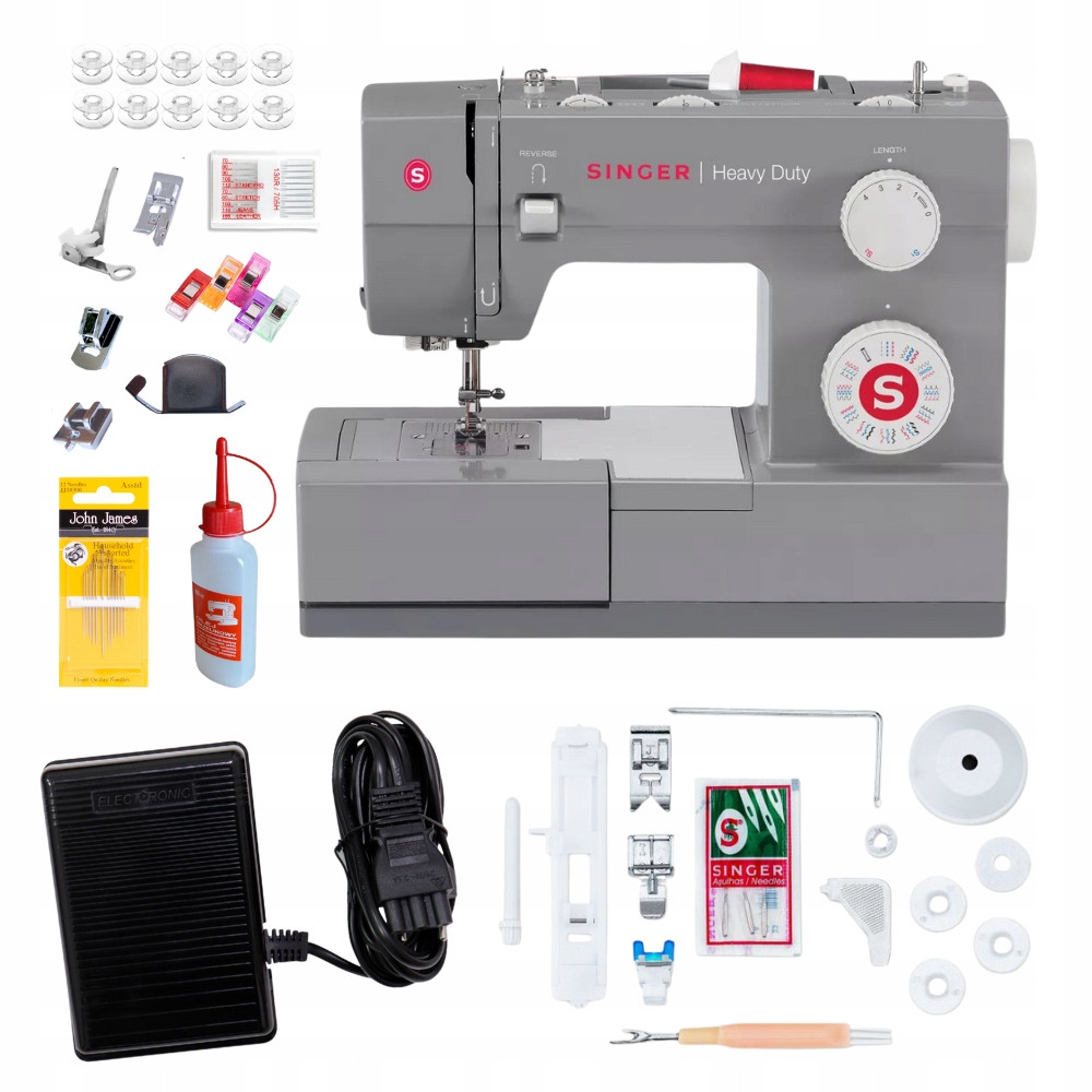 Šicí stroj Singer 4432 Heavy Duty Bonus Kurz