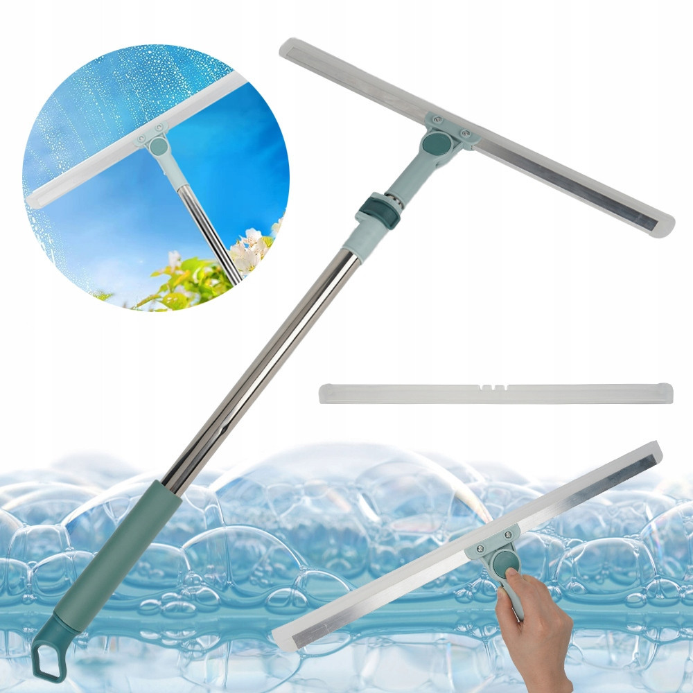 Stěrka Na Vodu Z Podlah Teleskopický Mop 110CM Pěna