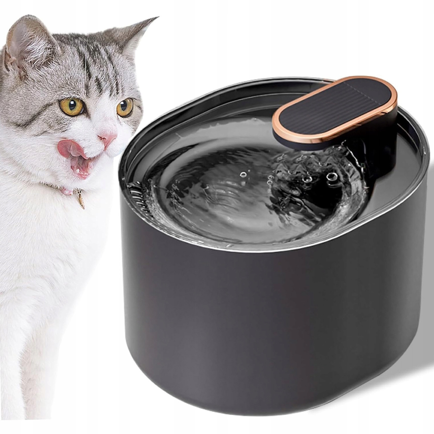 Fontána Napáječka Pro Kočky Psa Miska Automatické Napáječka Tichý filtr