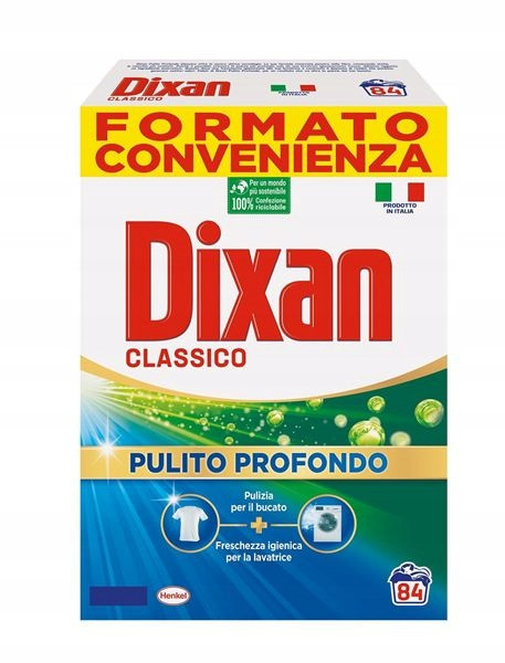 Dixan Classico Freschezza 4,620kg 84p Italia