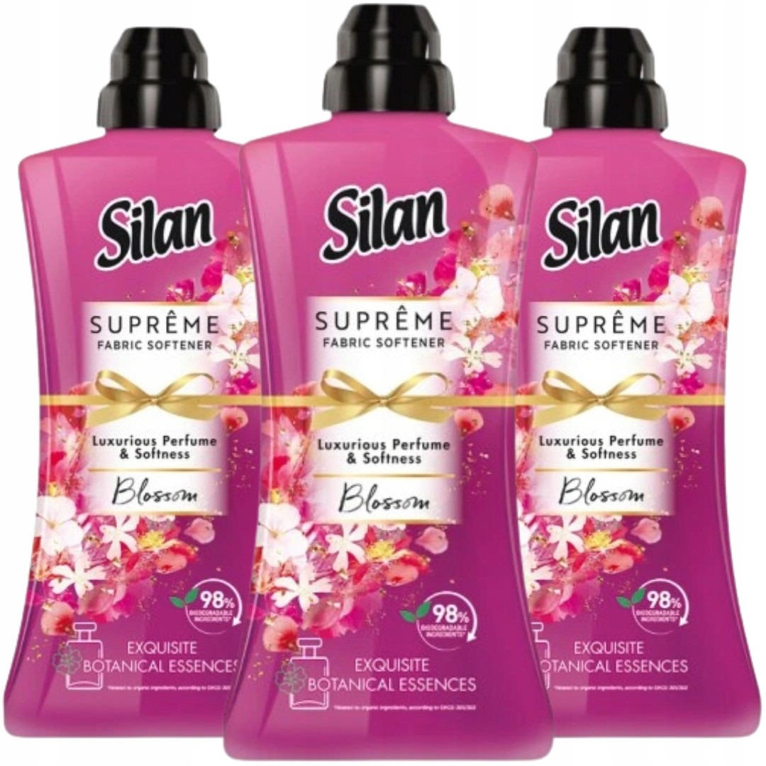 Silan Supreme Blossom Aviváž 3x1,012L 138 praní