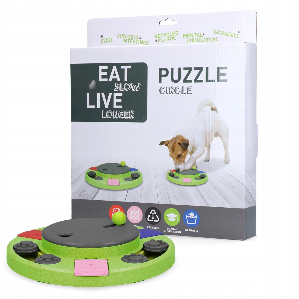 Jezte Slow Live Longer Puzzle Circle