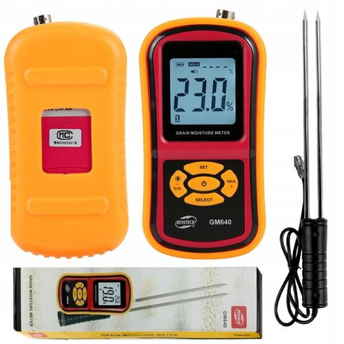 Měřič Vlhkosti Zrna Obilí Přesnídávky Kukuřice Krmiva Řepky Ječmen