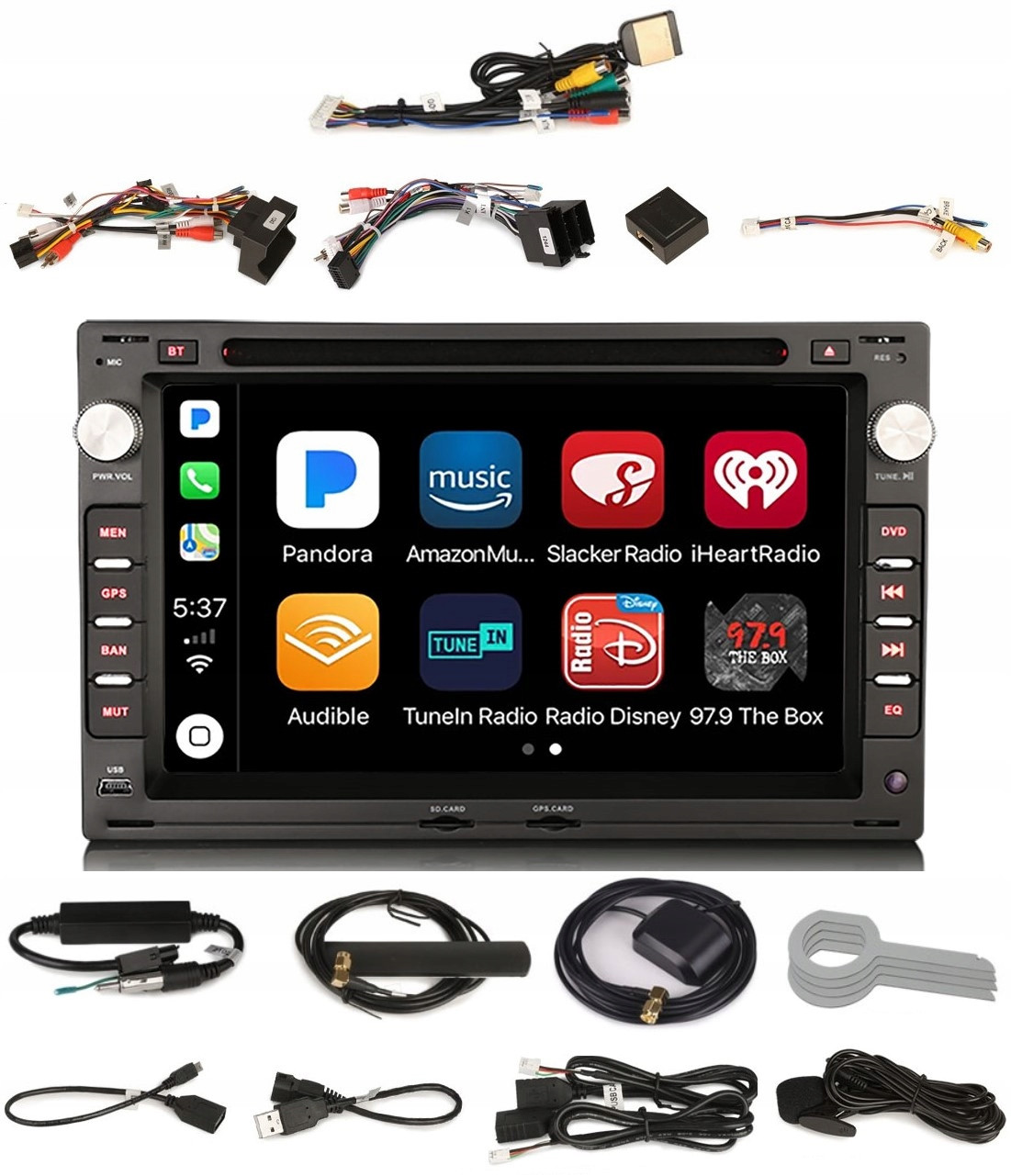 Android Vw Passat B5 Golf 4 IV Bora Sharan Polo 4 Gb Dsp Carplay Lte