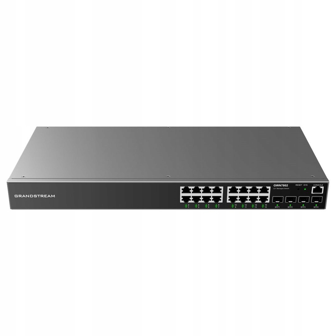 Grandstream Gwn 7802 16GE 4SFP spravovatelný switch L2+ Síť Přepínače