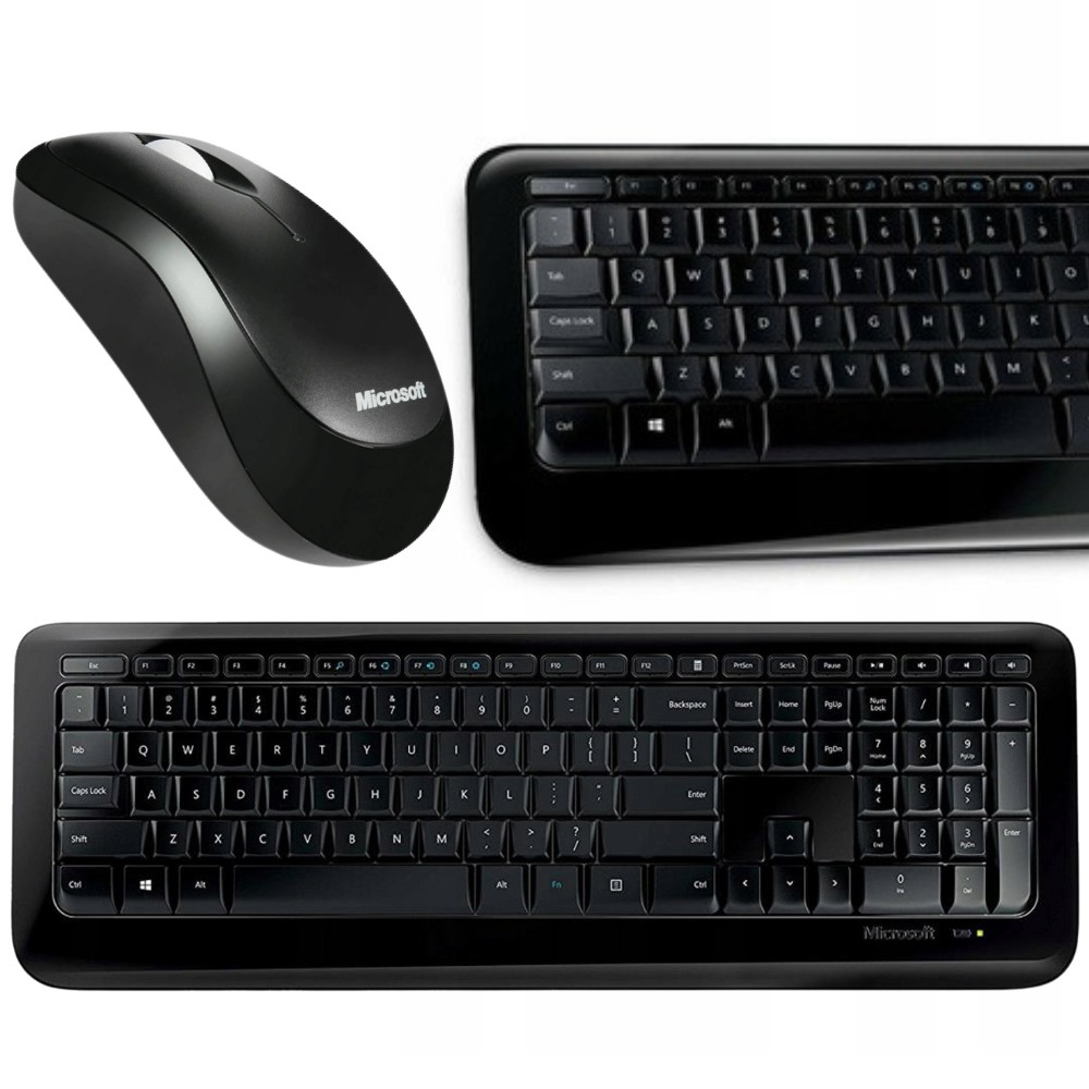 Set Klávesnice a bezdrátová myš pro práci počítačové Kanceláře Microsoft
