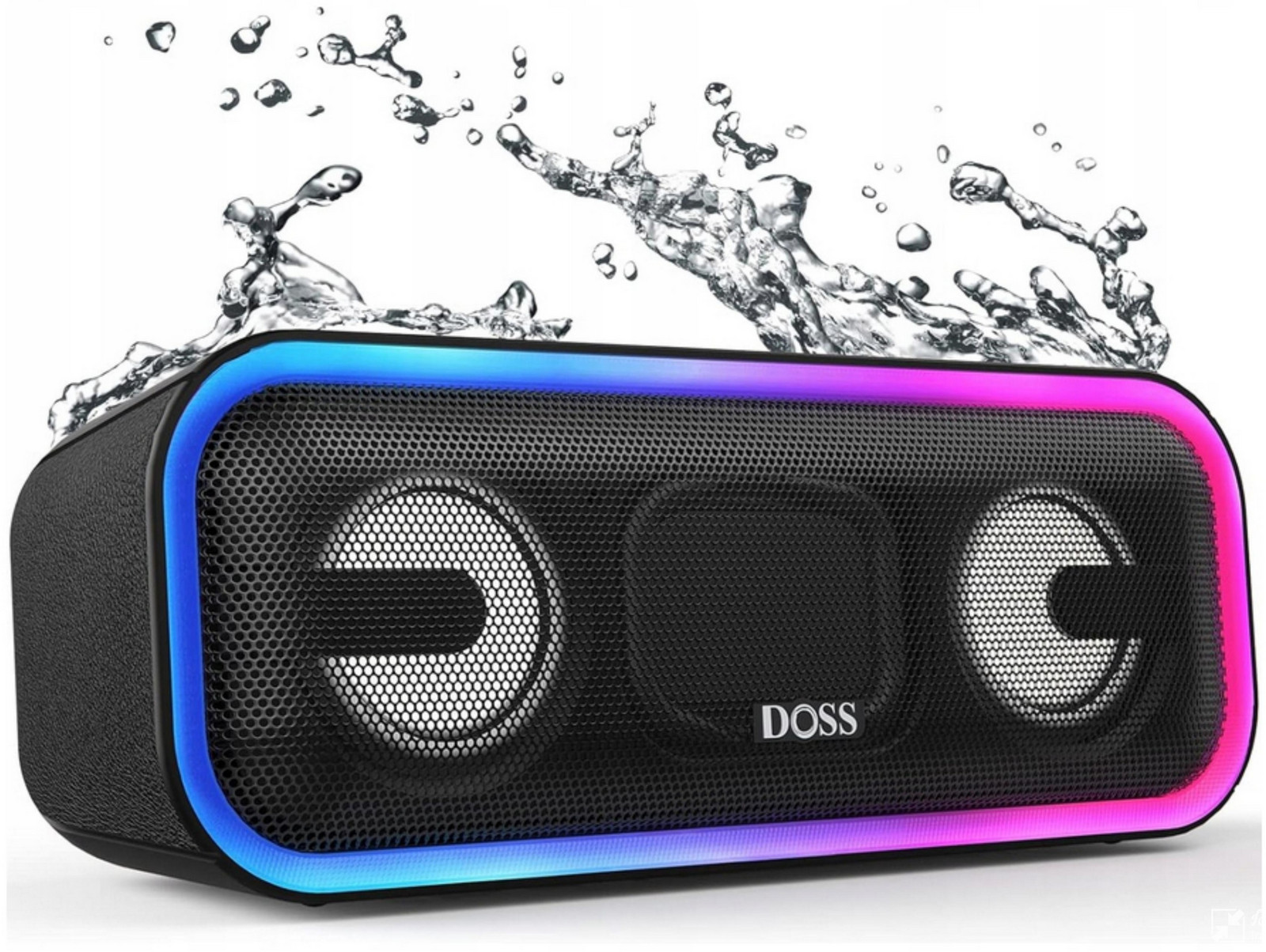 Bluetooth Reproduktor Soundbox Doss 24W Bezdrátový Boombox Rgb Silné Basy Pro