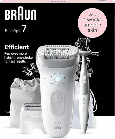 Depilátor dámský Braun Silk-épil 7 7-241 se zastřihovačem bikin