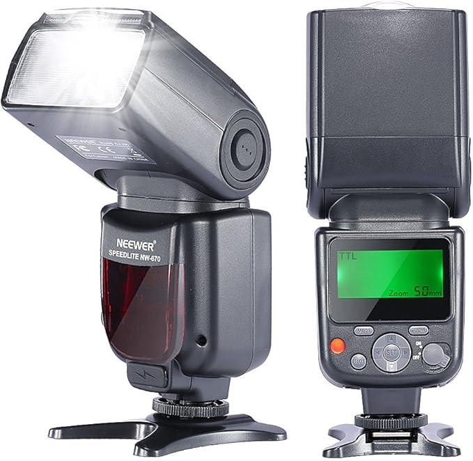 Blesk Neewer Speedlite NW-670 Pro Canon S Displejem