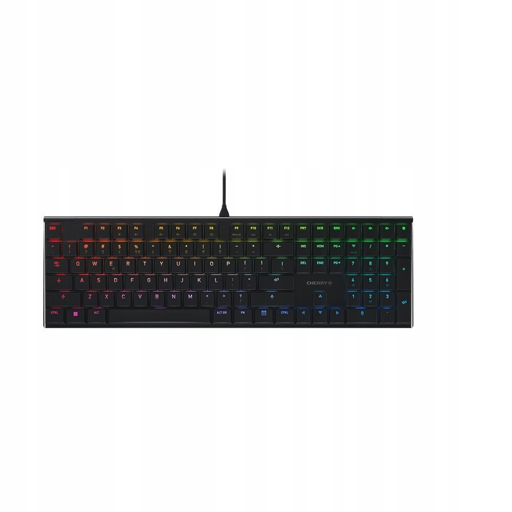 Cherry MX 10.0N Rgb Černá/klávesnice Usb Eu