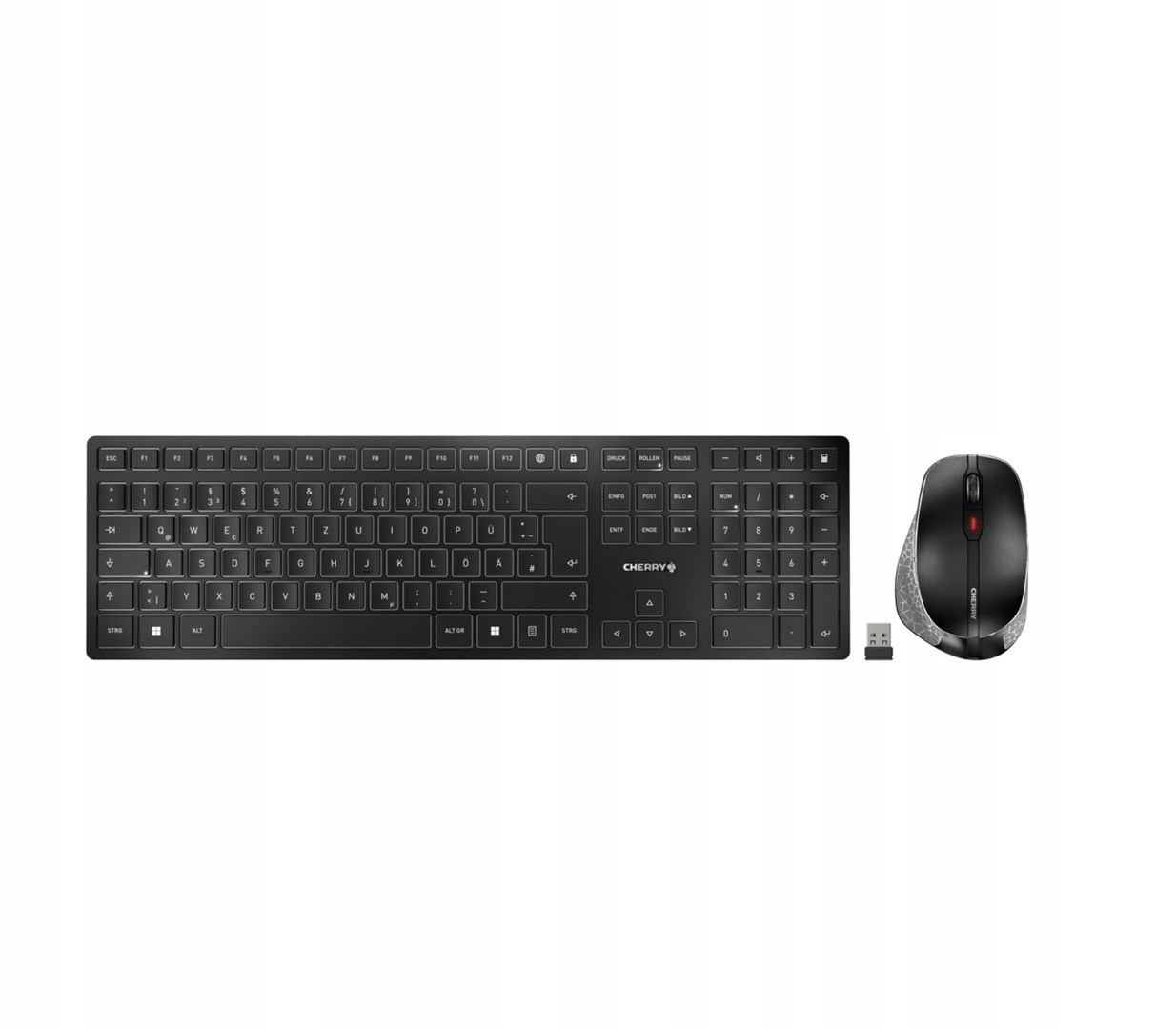 Dw 9500 Slim Keyboard Combo/wireless Black Germany