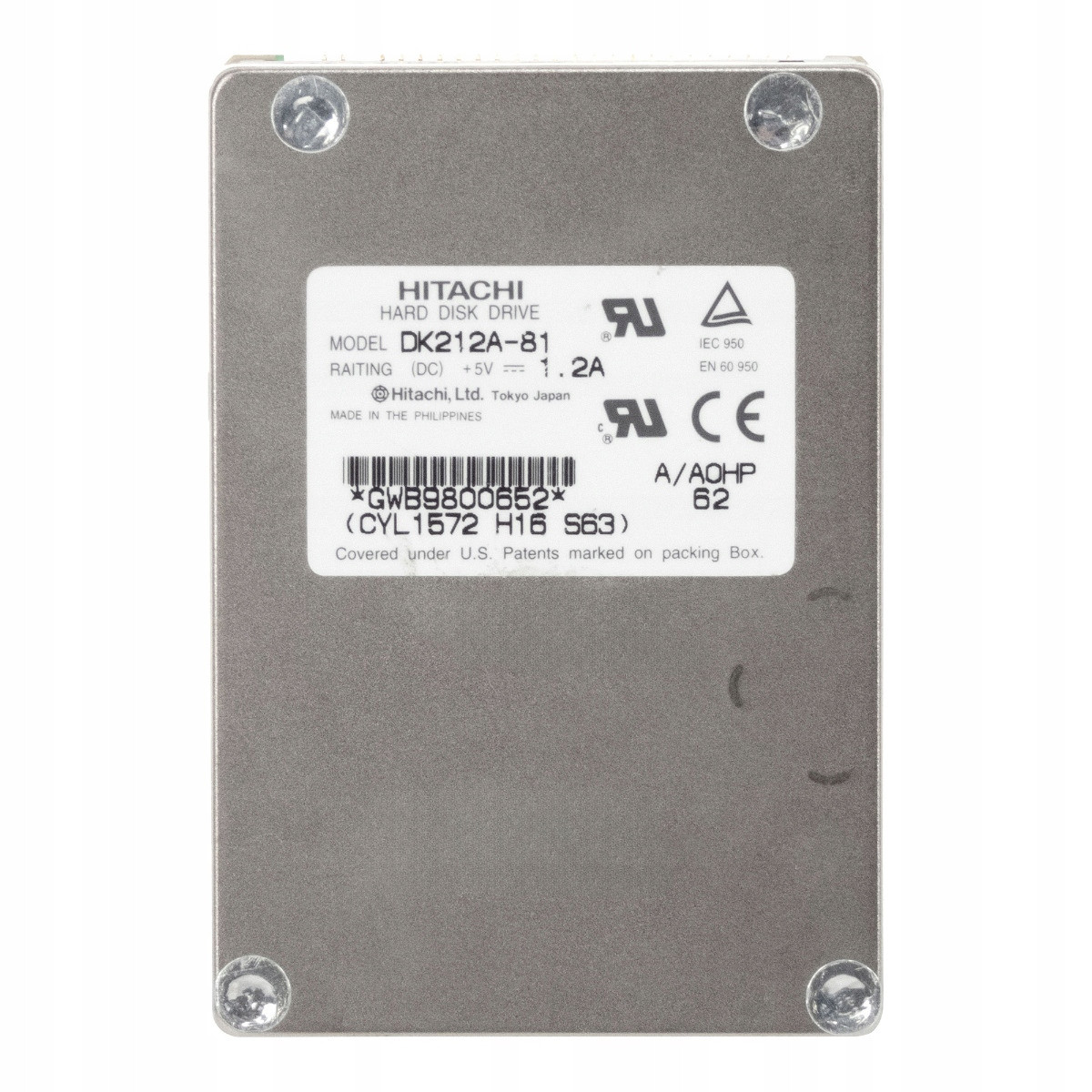 UltraStar Dk Series 810MB 4464RPM Ata 2.5'' DK212A-81