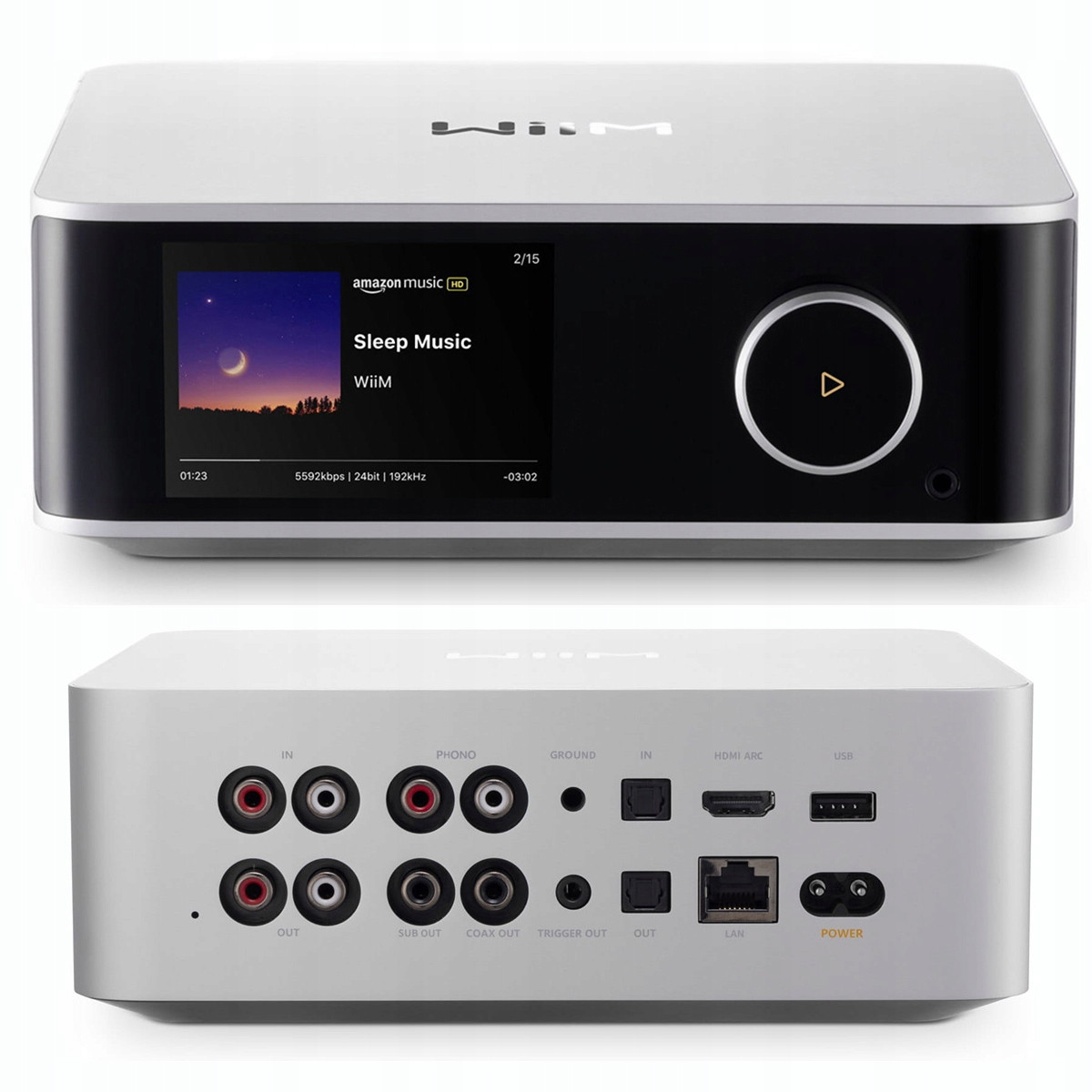 WiiM Ultra Síťový přehrávač Hi-Res Dac AirPlay2 Tidal Spotify Hdmi Arc