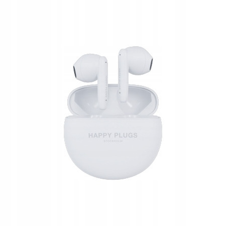 Bluetooth Bezdrátová Sluchátka Do Uší Happy Plugs Joy Lite S Enc Bílá