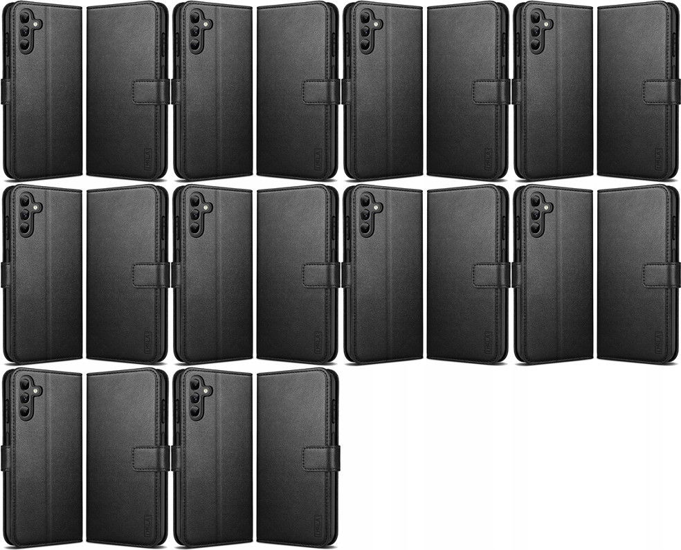 10x Pouzdro Samsung Galaxy S22 Ultra S Flipem Černé