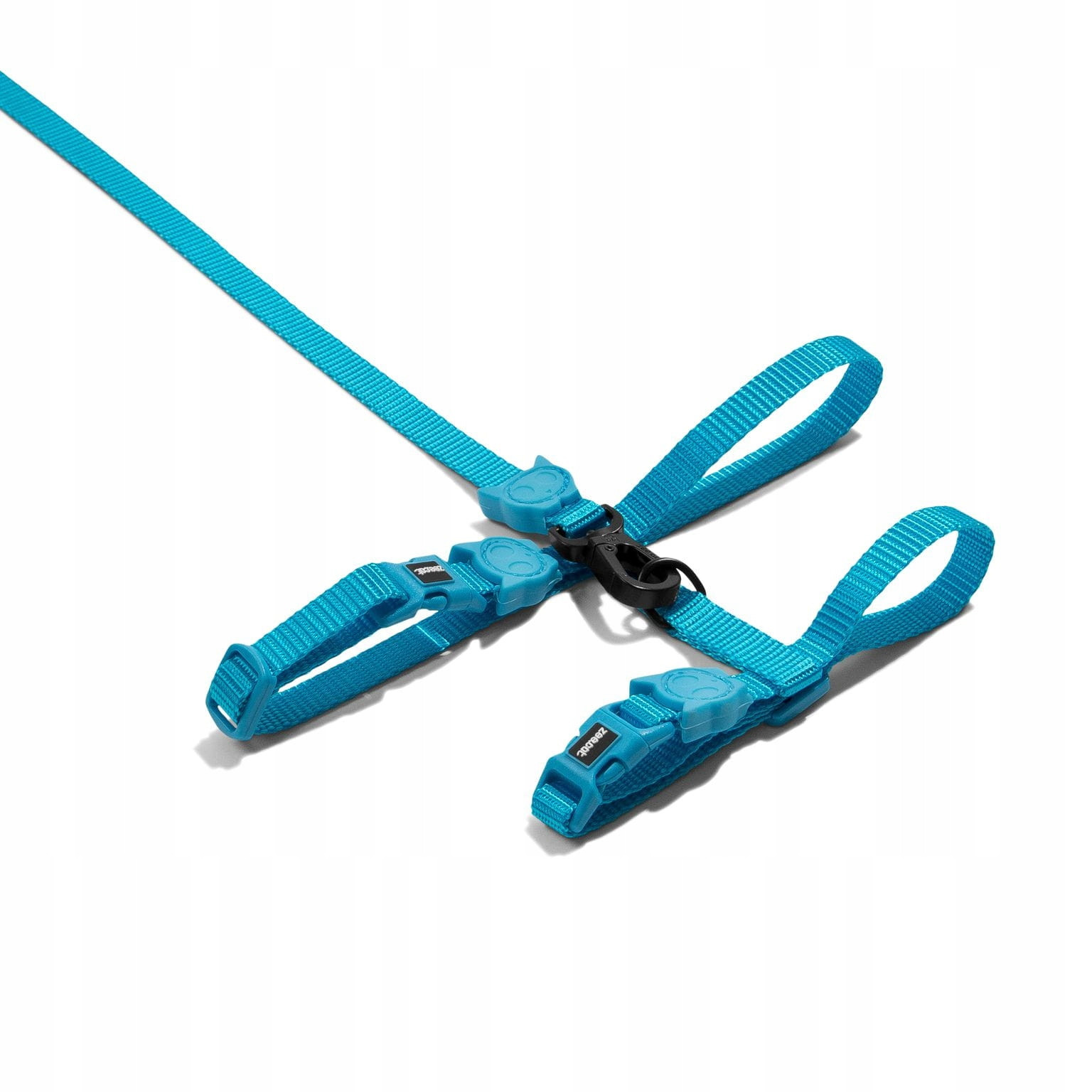Zee Dog Postroj a vodítko pro kočky Ultimate Blue