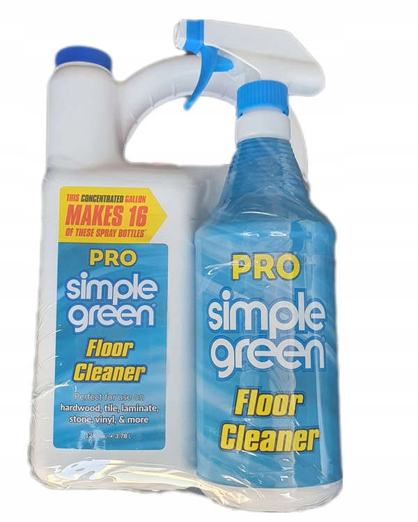 Simple Green Floor Cleaner 3,78 l 1,28 l -Sada