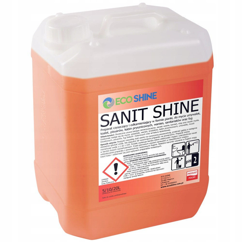 Eco Shine Sanit Shine 5L Pěna Wc A Koupelna