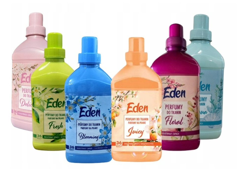 Eden Delicate Parfém Květinový Svěží Aqua Kvetoucí Juicy 6x720 ml