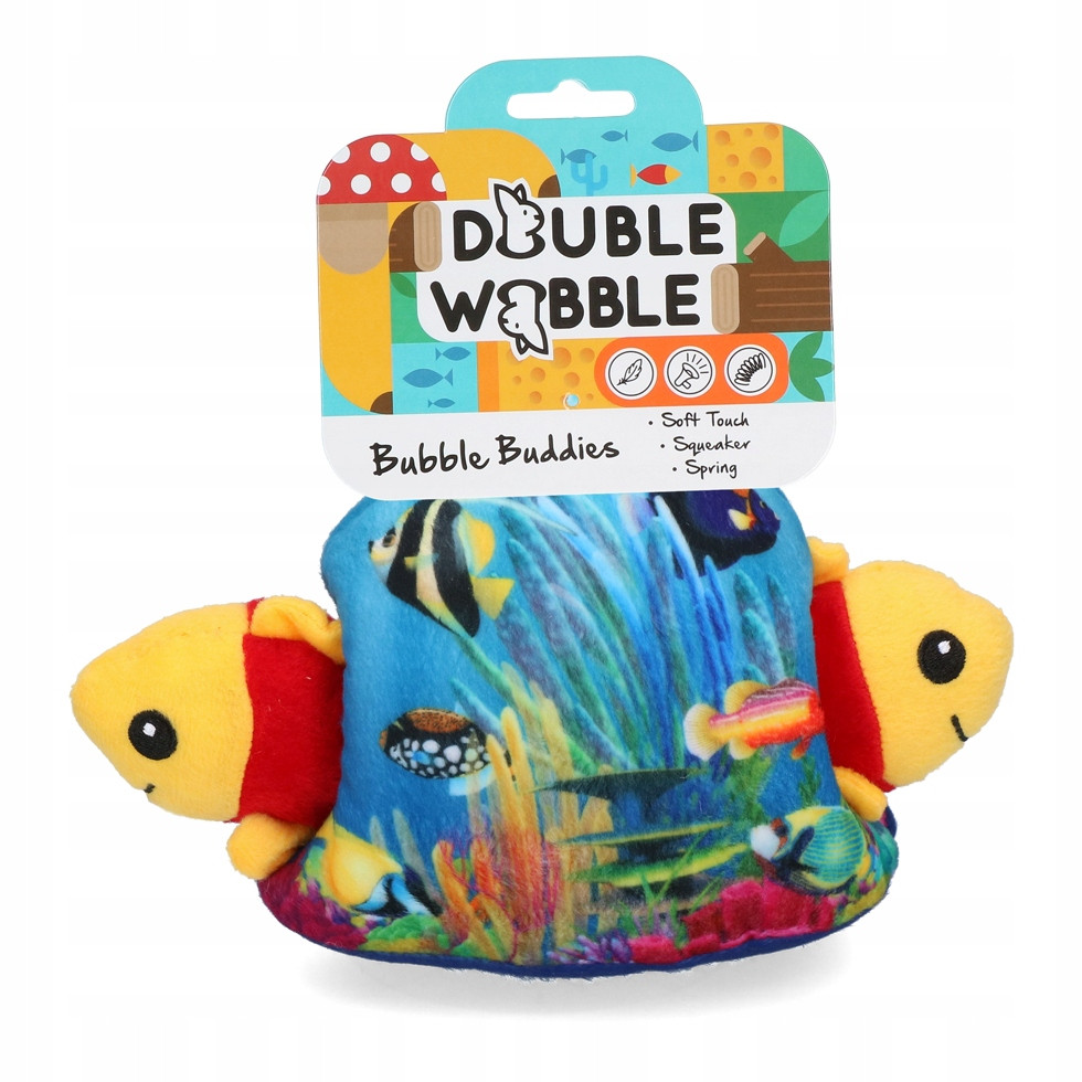 Double Wobble Bubble Buddies Vyskakovací Rybičky