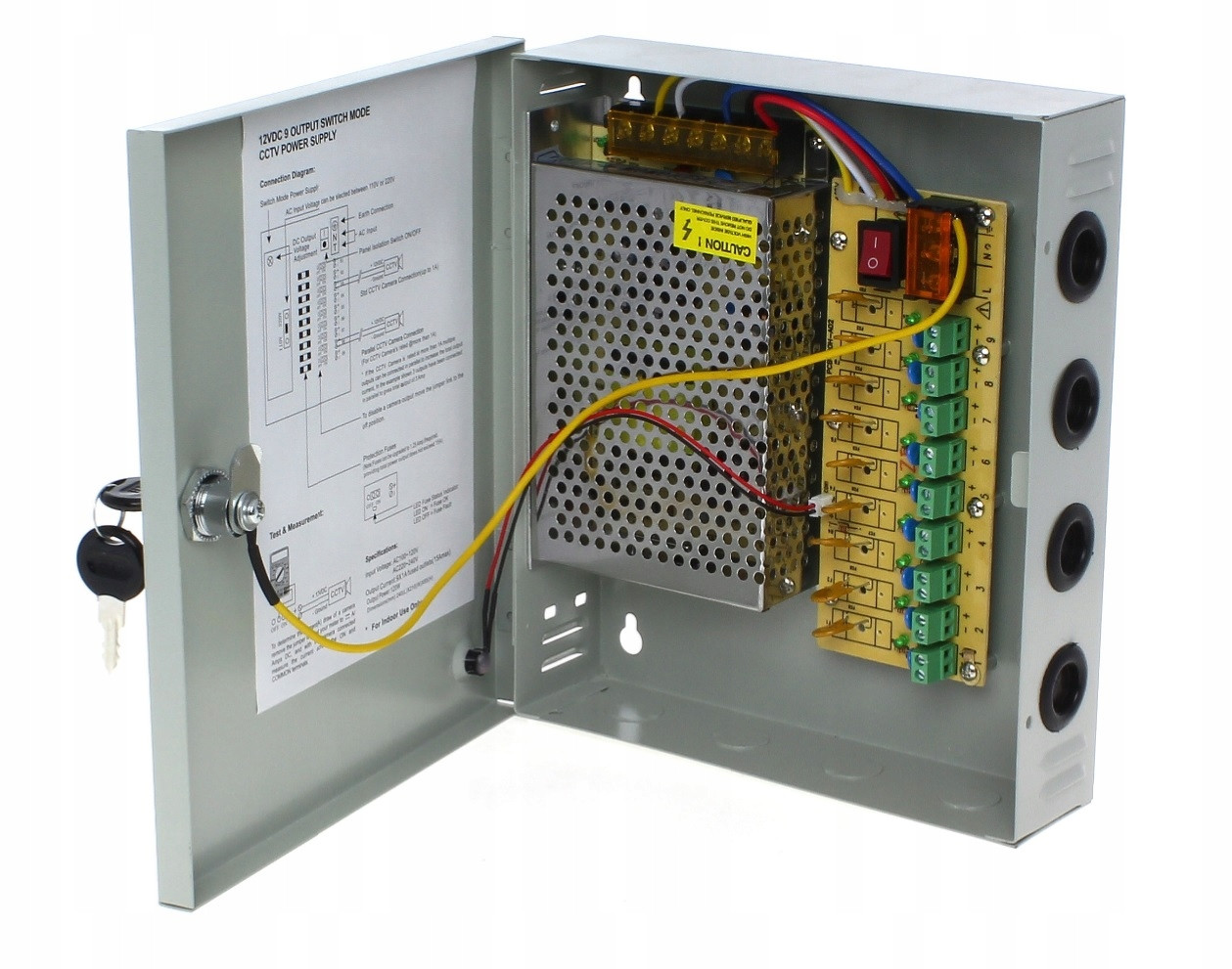 Spínaný Zdroj 12V/8A/PA9