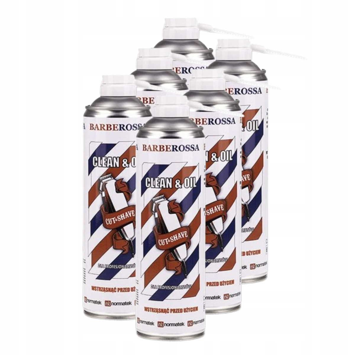 Barberossa Clean Oil 5v1 Čištění Strojků 500 ml